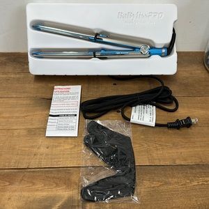 BaByliss PRO Nano Titanium PRIMA3100 Stainless Steel Flat Iron, 1” / 25mm